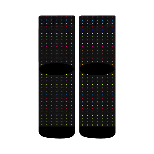 Dots & Colors Modern, Colorful pattern design Crew Socks