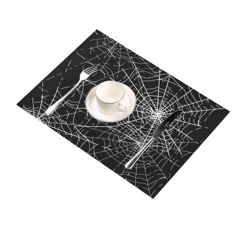 halloween-spiders-web_Halloween Placemat 14’’ x 19’’ (Set of 6)
