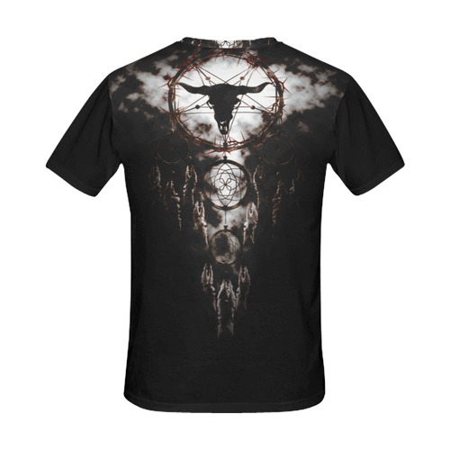 dreamcatcher - pentagram All Over Print T-Shirt for Men (USA Size) (Model T40)