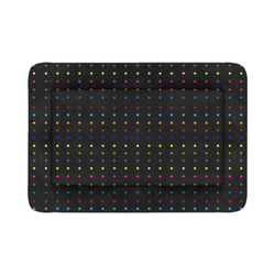 Dots & Colors Modern, Colorful pattern design Pet Bed 54"x37"