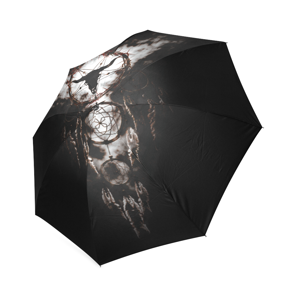 dreamcatcher - pentagram Foldable Umbrella (Model U01)