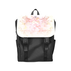 Hearts, soft colors Casual Shoulders Backpack (Model 1623)