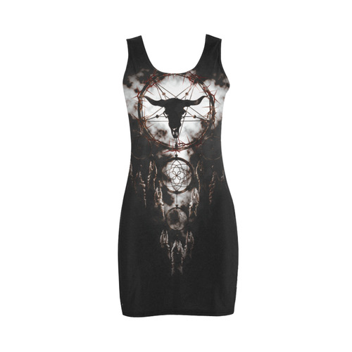 dreamcatcher - pentagram Medea Vest Dress (Model D06)