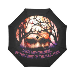 Dance with the devil moon Auto-Foldable Umbrella (Model U04)