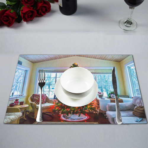 Christmas - Placemat Placemat 12’’ x 18’’ (Set of 2)
