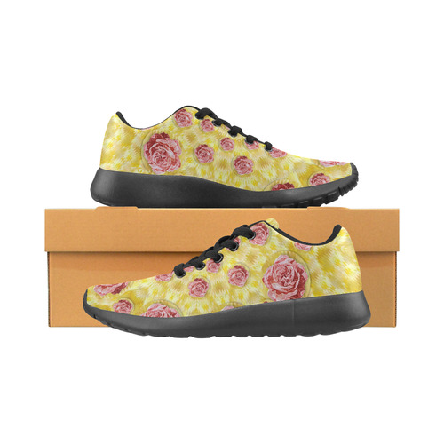 roses and fantasy roses Men's Running Shoes/Large Size (Model 020)