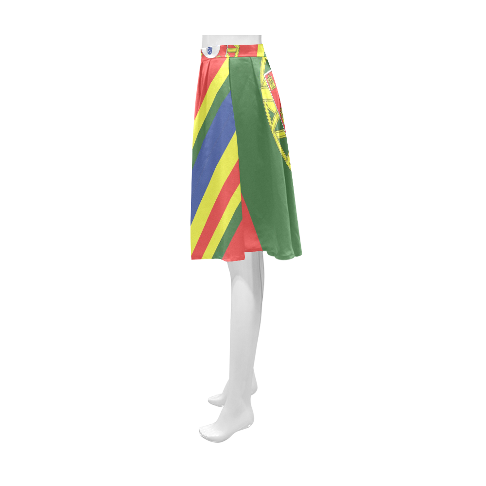 PORTUGAL  ABSTRACT Athena Women's Short Skirt (Model D15)