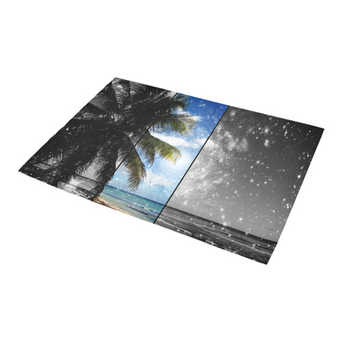 Caribbean Dreaming Azalea Doormat 24" x 16" (Sponge Material)