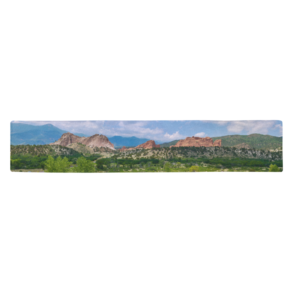 Garden of the Gods - Table Runner Table Runner 14x72 inch