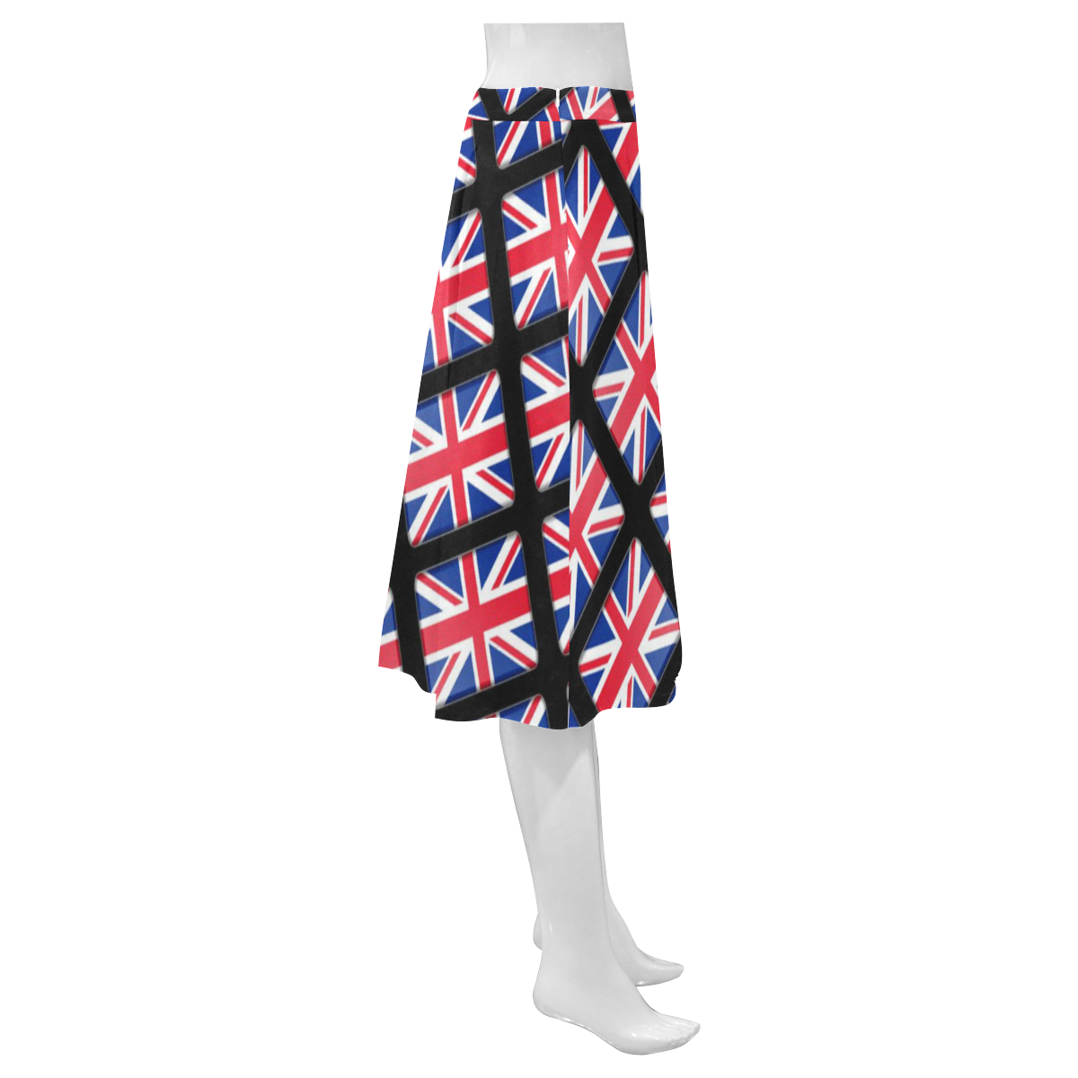 GREAT BRITAIN 2 Mnemosyne Women's Crepe Skirt (Model D16)