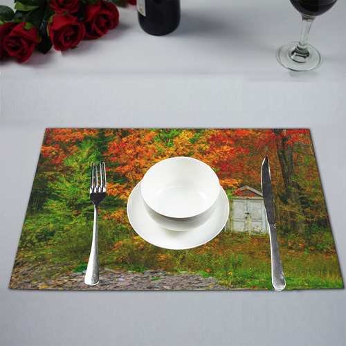 White Shack - Placemat Placemat 12’’ x 18’’ (Set of 2)