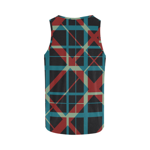 Plaid I Hipster style plaid pattern All Over Print Tank Top for Women (Model T43)