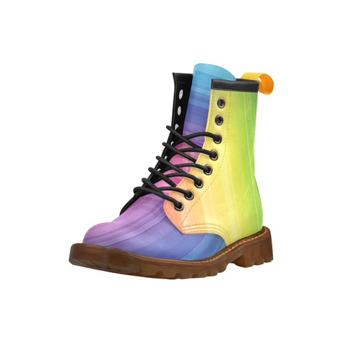 Over The Rainbow High Grade PU Leather Martin Boots For Women Model 402H