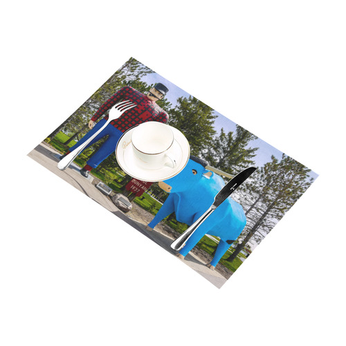 Paul & Babe - Placemat Placemat 12’’ x 18’’ (Set of 2)