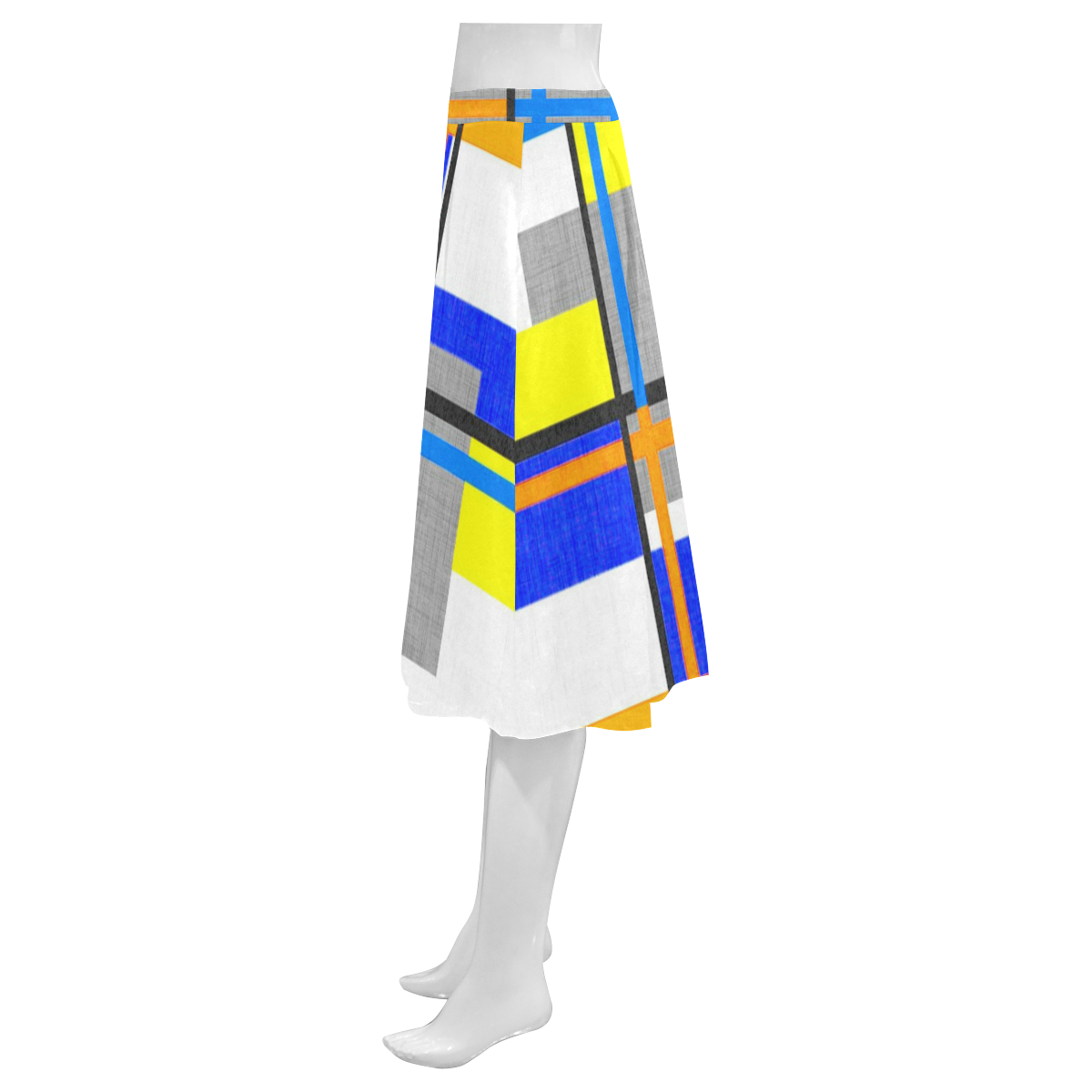 4 Mnemosyne Women's Crepe Skirt (Model D16)