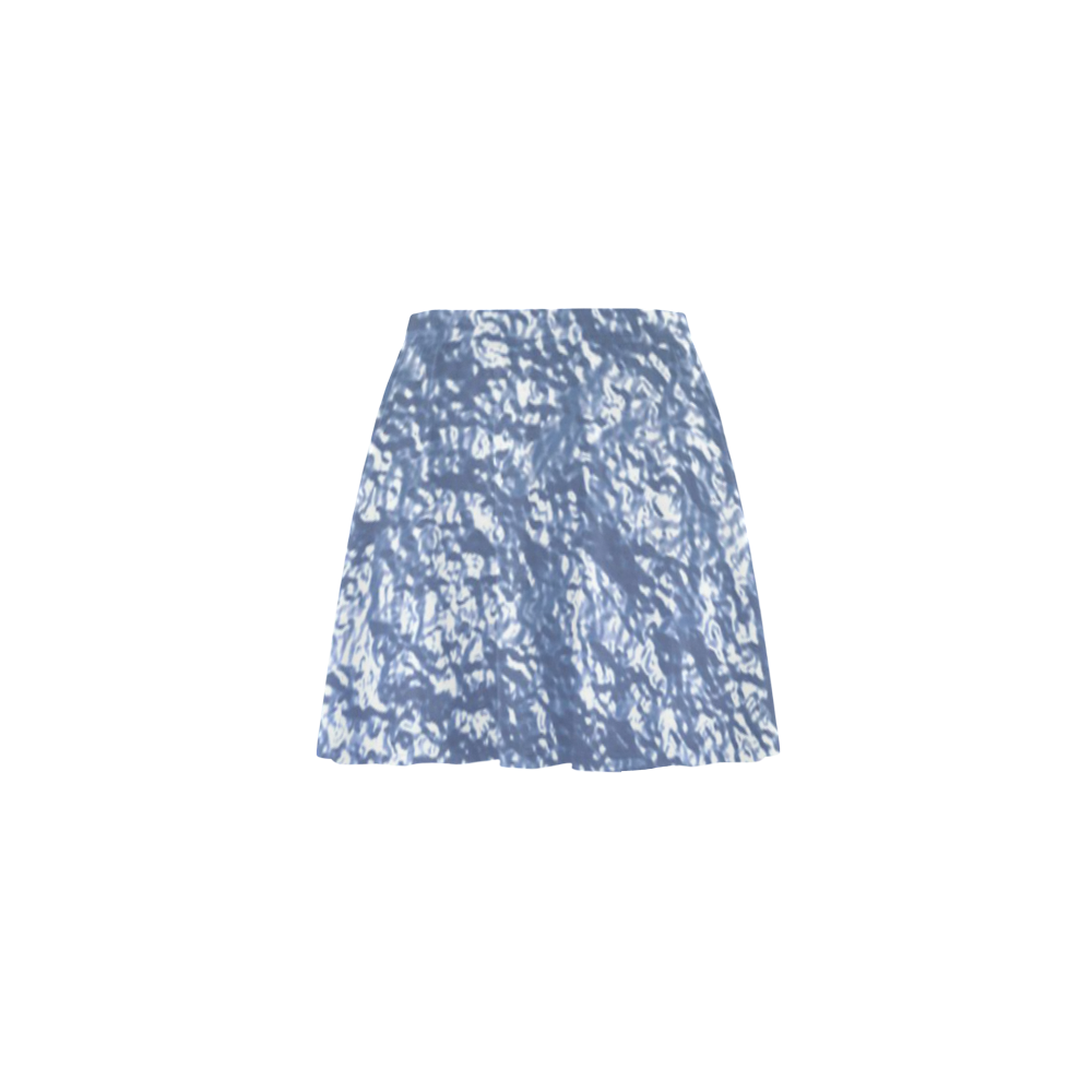 crumpled foil 17D by JamColors Mini Skating Skirt (Model D36)