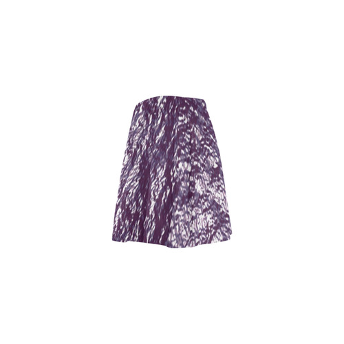 crumpled foil 17F by JamColors Mini Skating Skirt (Model D36)