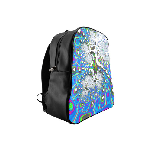 fractal fantasy 717B by JamColors School Backpack (Model 1601)(Small)