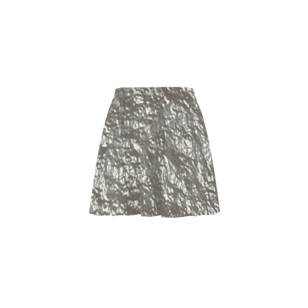 crumpled foil 17B by JamColors Mini Skating Skirt (Model D36)