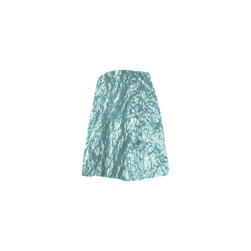 crumpled foil 17E by JamColors Mini Skating Skirt (Model D36)