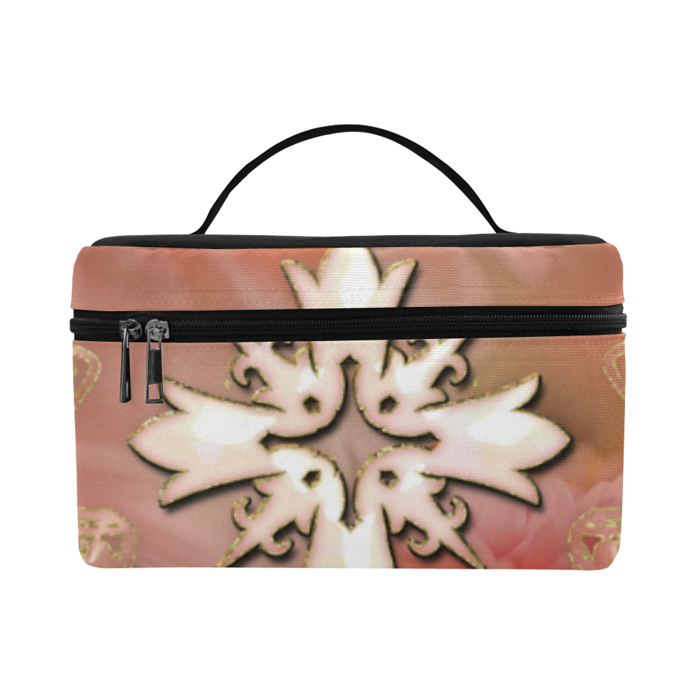 Gothic cross Cosmetic Bag/Large (Model 1658)