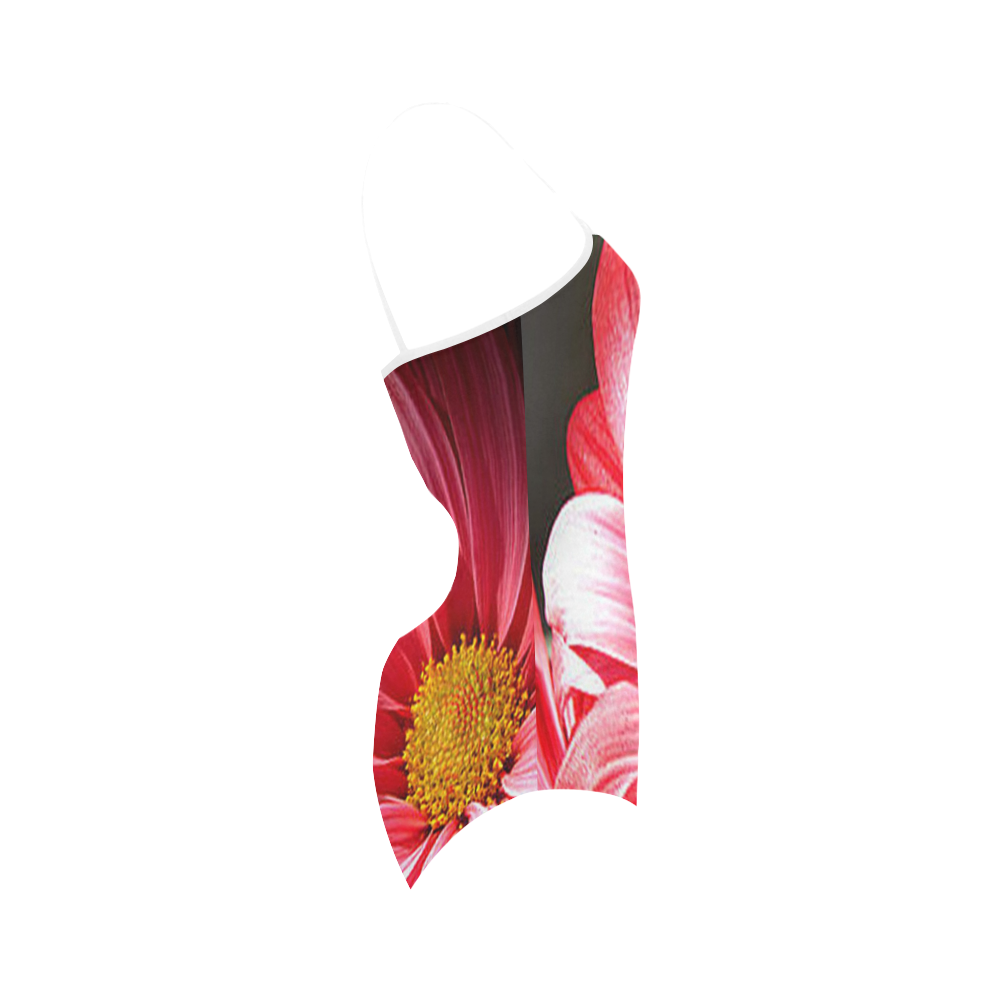 ArtbyOnyx Chrysanthemum Collection Strap Swimsuit ( Model S05)