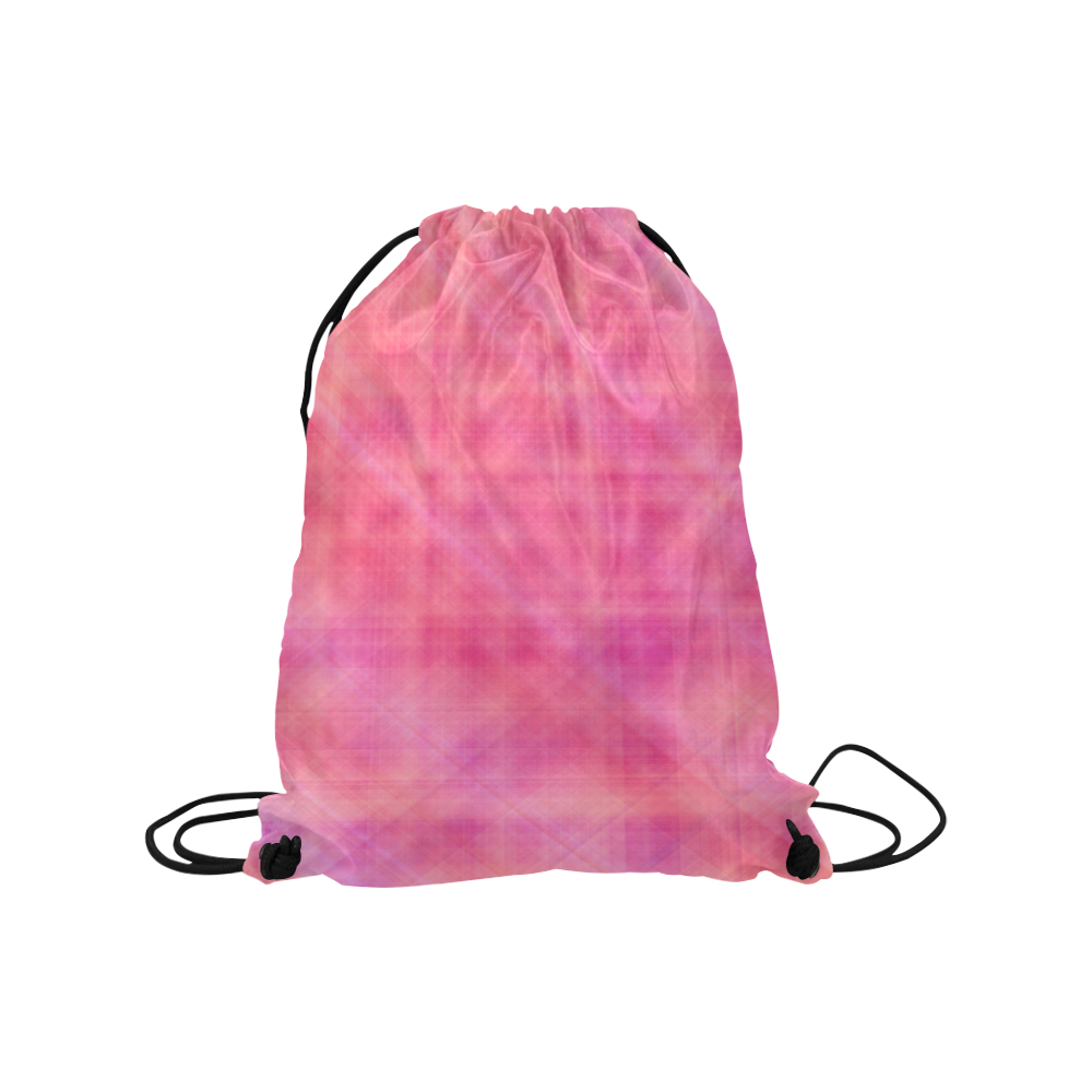 schoolgirlpink Medium Drawstring Bag Model 1604 (Twin Sides) 13.8"(W) * 18.1"(H)
