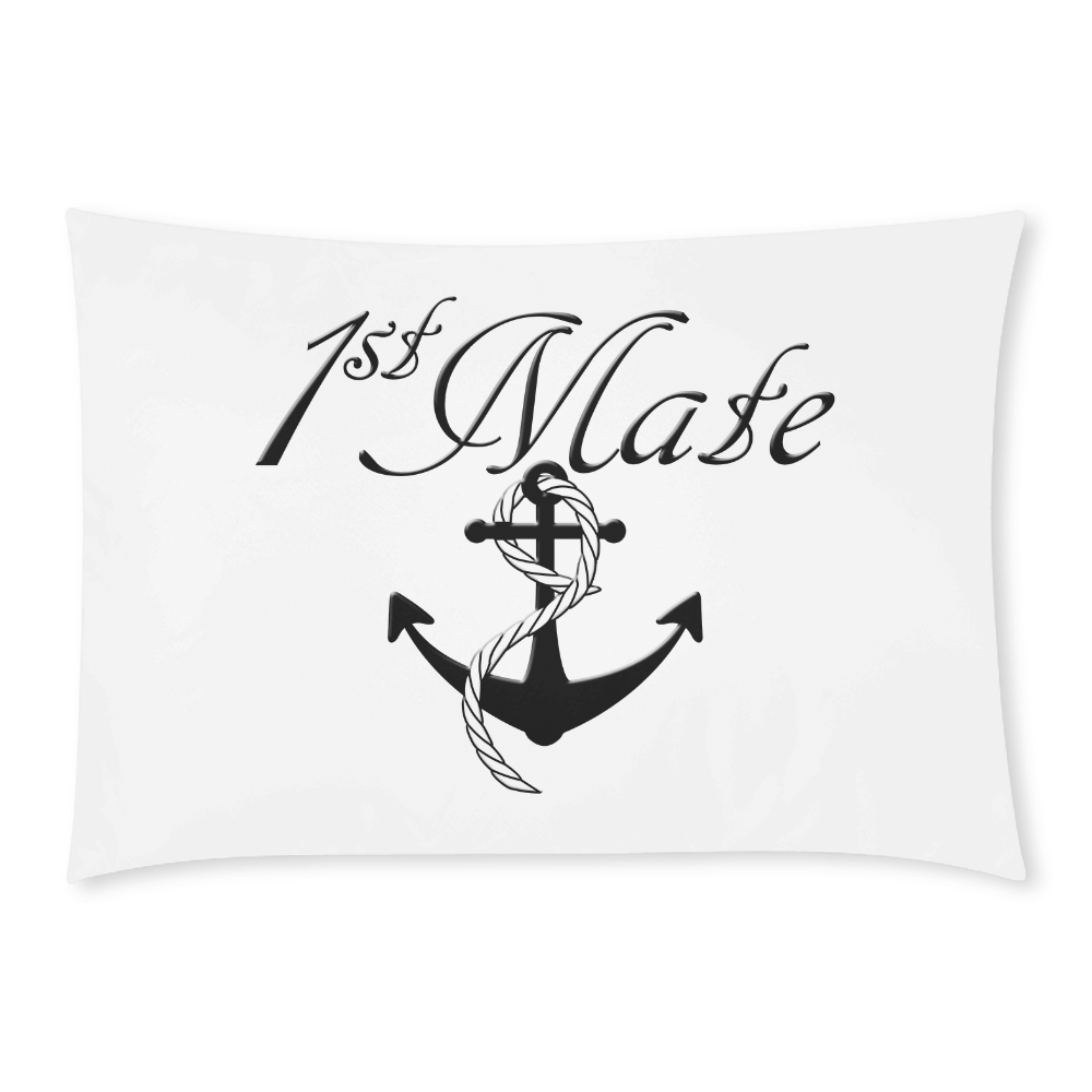 For the First Mate Custom Rectangle Pillow Case 20x30 (One Side)