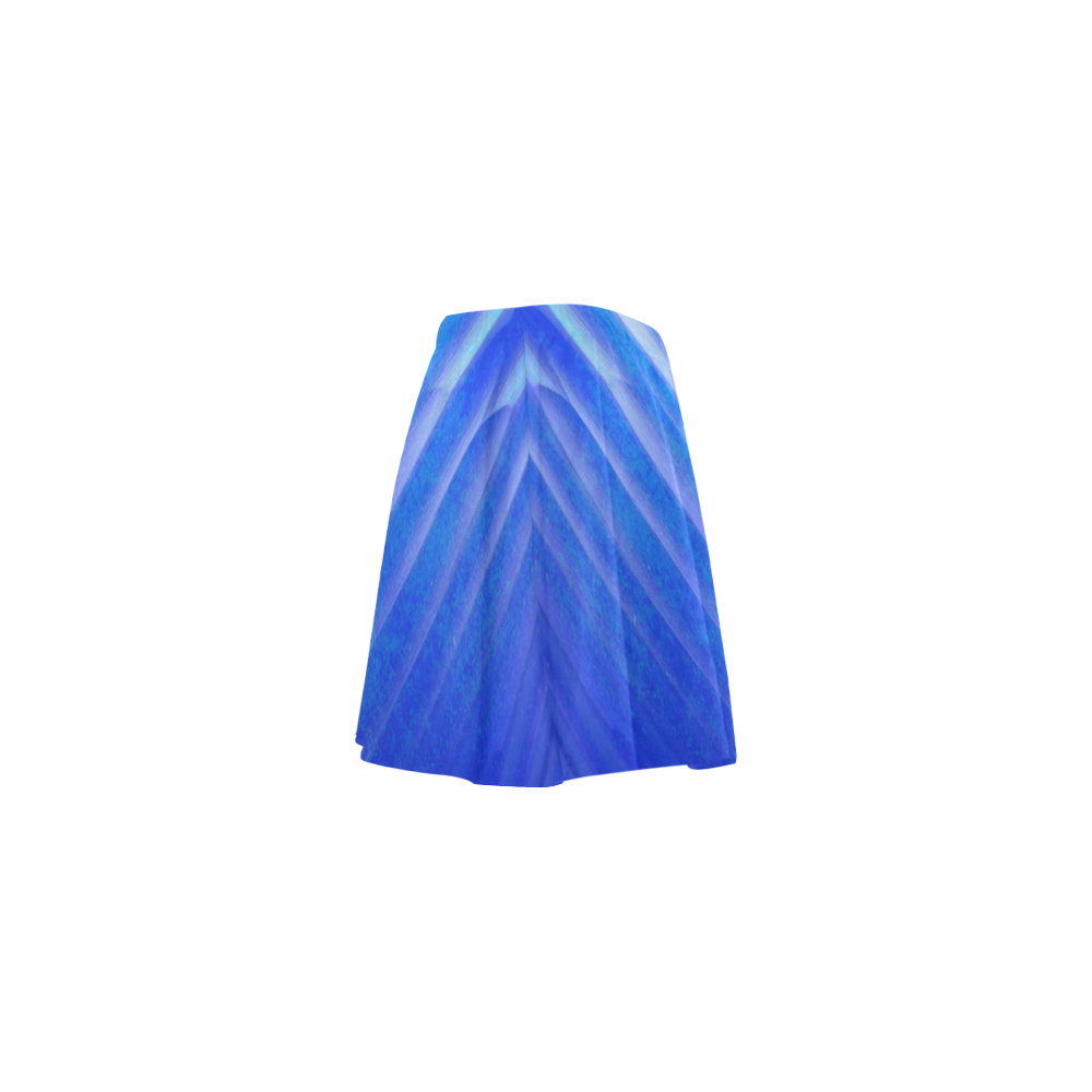 blue corner Mini Skating Skirt (Model D36)