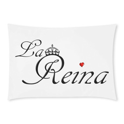 La Reina - The Queen Custom Rectangle Pillow Case 20x30 (One Side)