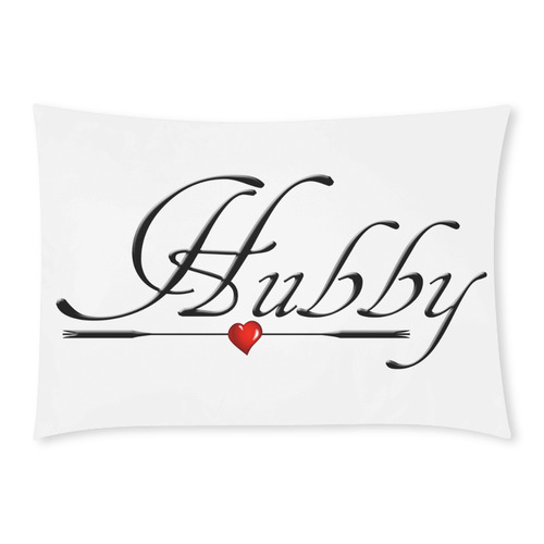 For the Husband - Hubby Custom Rectangle Pillow Case 20x30 (One Side)