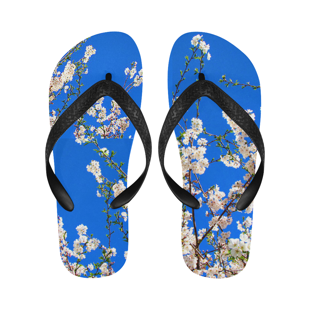 ArtbyOnyx Full Bloom Collection Flip Flops for Men/Women (Model 040)