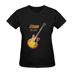 Wonderful Vintage Gibson ES-335 Sunny Women's T-shirt (Model T05)