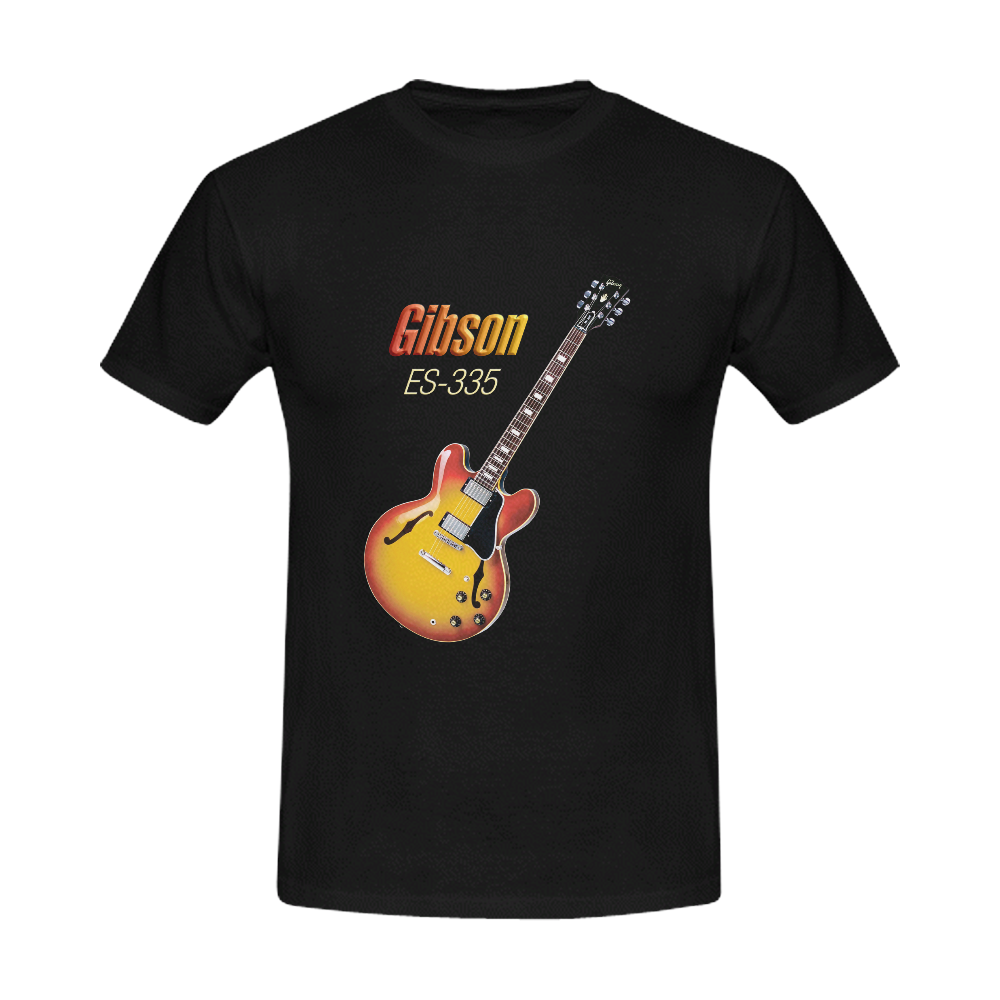 Wonderful Vintage Gibson ES-335 Men's Slim Fit T-shirt (Model T13)
