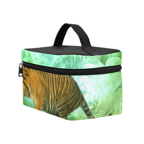 Awesome tiger, fantasy world Cosmetic Bag/Large (Model 1658)