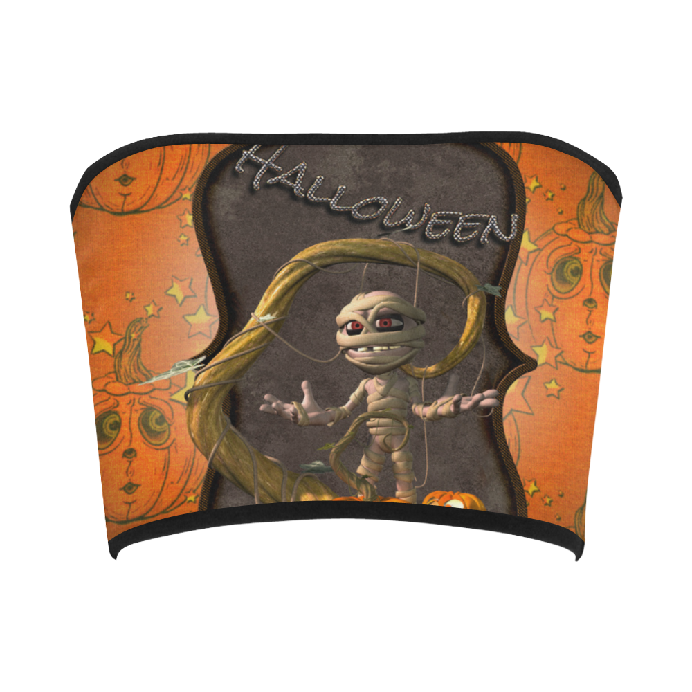 Halloween, funny mummy Bandeau Top