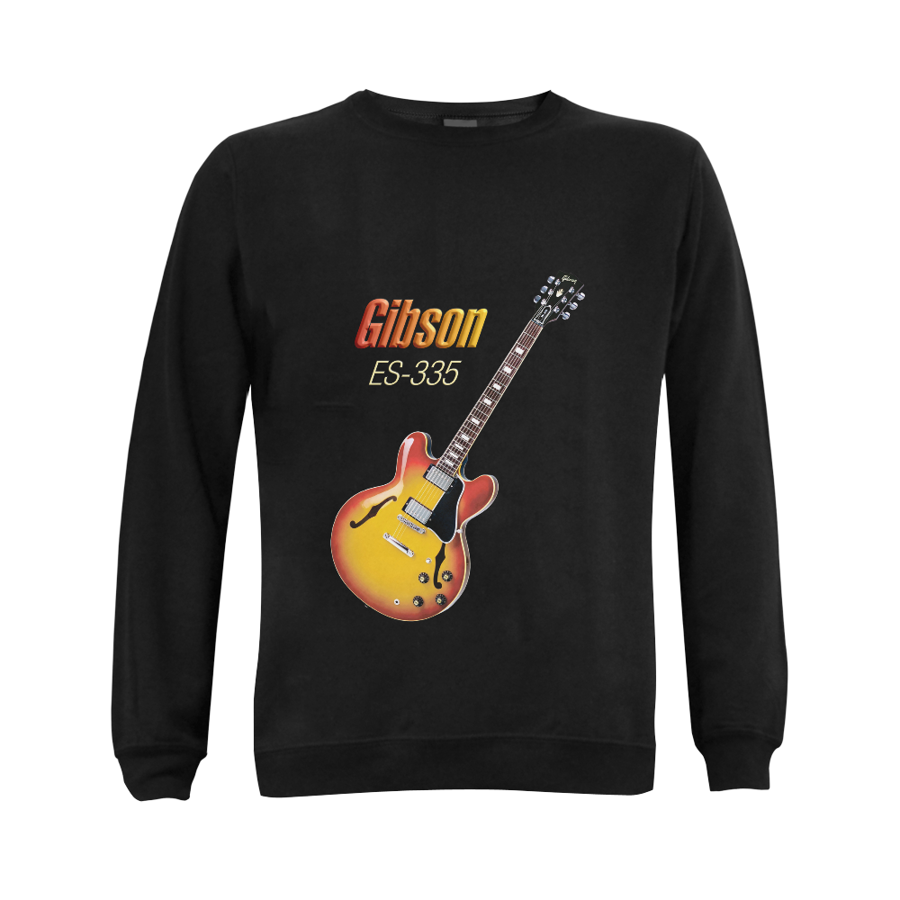 Wonderful Vintage Gibson ES-335 Gildan Crewneck Sweatshirt(NEW) (Model H01)
