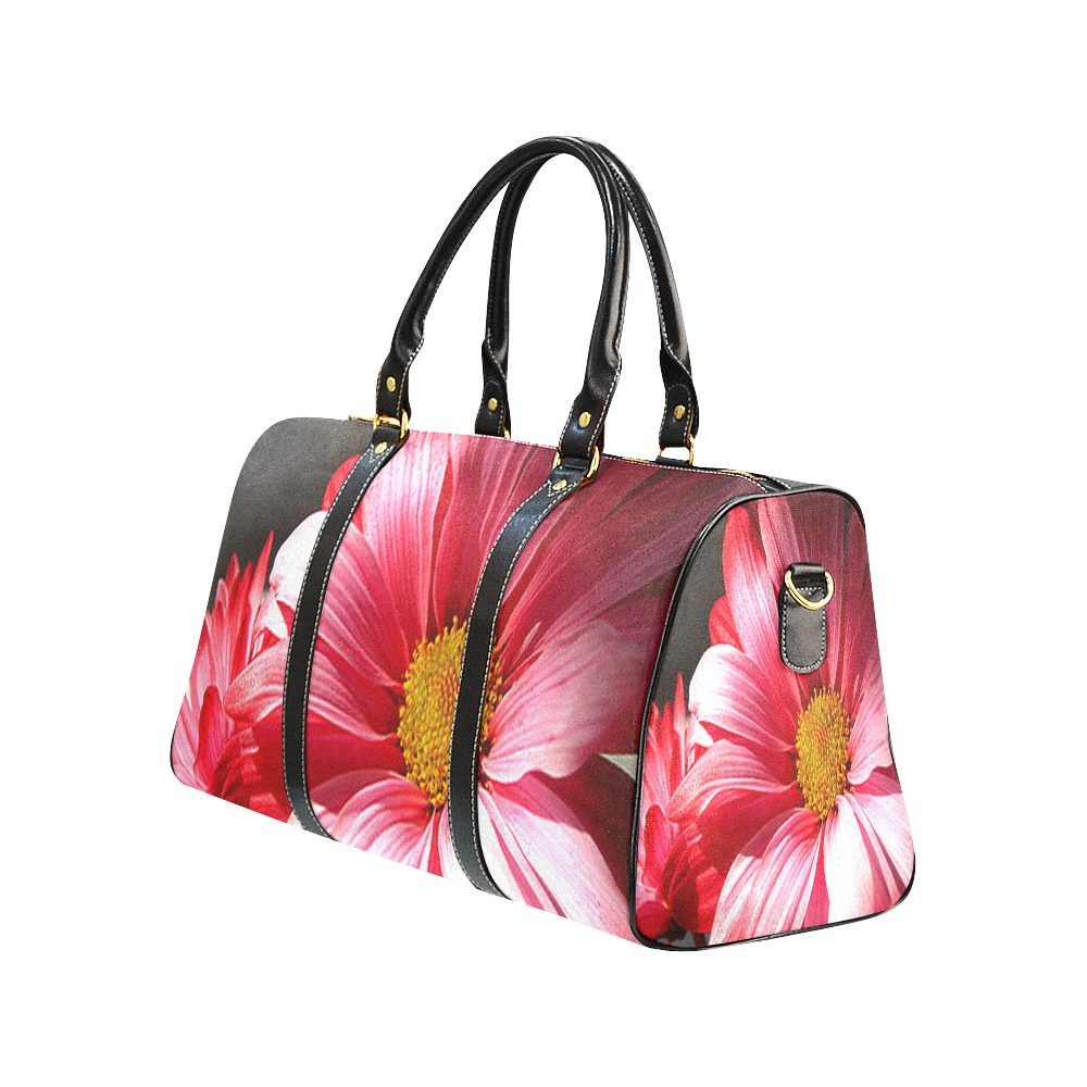 ArtbyOnyx Chrysanthemum Collection New Waterproof Travel Bag/Large (Model 1639)