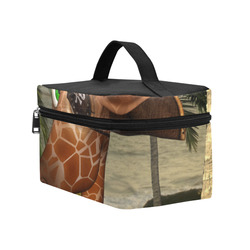 Funny giraffe as a pirate Cosmetic Bag/Large (Model 1658)