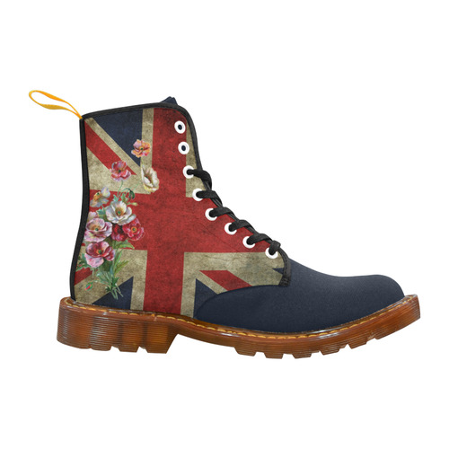 Flowery Union Jack Martin Boots For Women Model 1203H