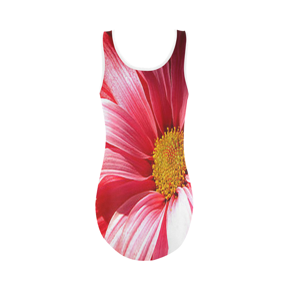 ArtbyOnyx Chrysanthemum Collection Vest One Piece Swimsuit (Model S04)