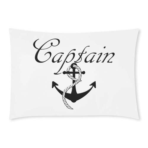 For The Captain Custom Rectangle Pillow Case 20x30 (One Side)