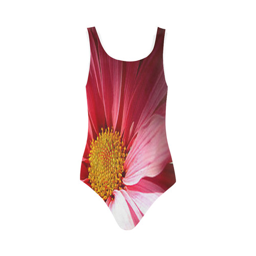 ArtbyOnyx Chrysanthemum Collection Vest One Piece Swimsuit (Model S04)