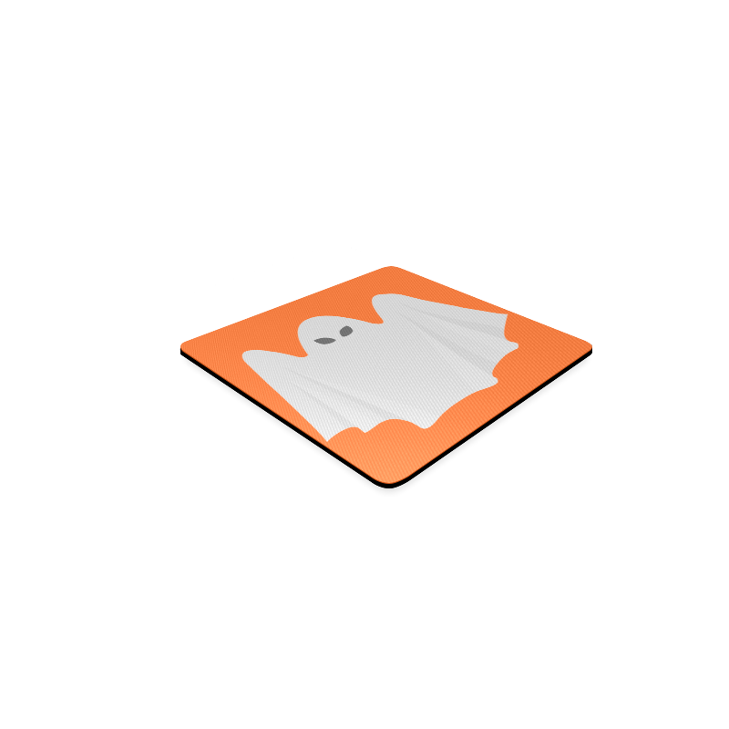 Spooky Halloween Ghost Square Coaster