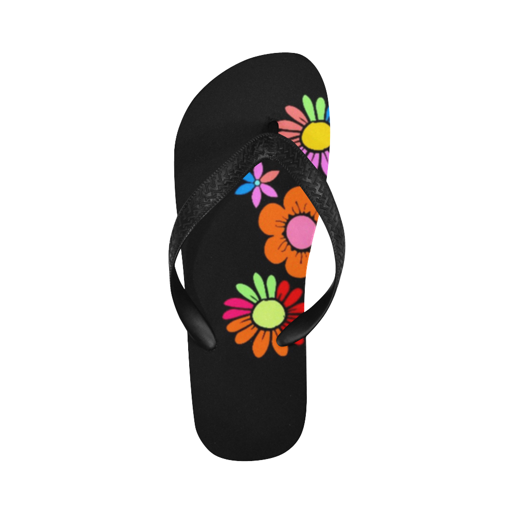 Flower of Love by Popart Lover Flip Flops for Men/Women (Model 040)