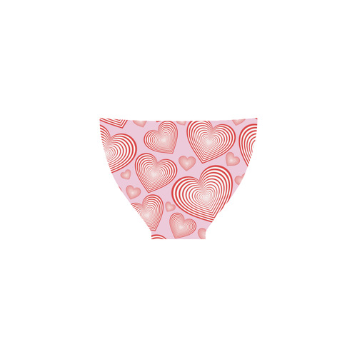 "heart to heart" Custom Bikini Swimsuit