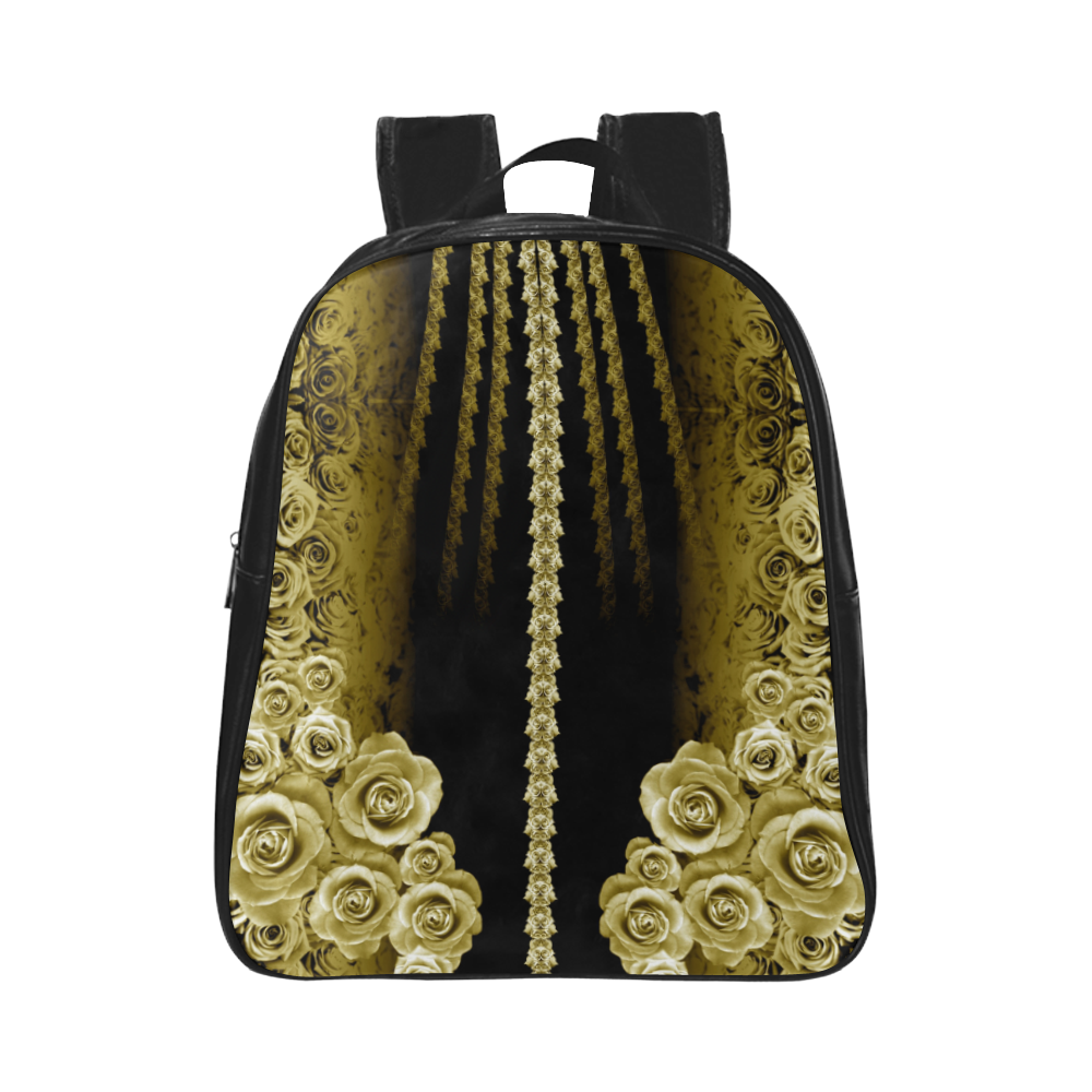 rose 3 golden School Backpack (Model 1601)(Small)