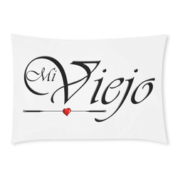 Mi Viejo - My Old Man Custom Rectangle Pillow Case 20x30 (One Side)