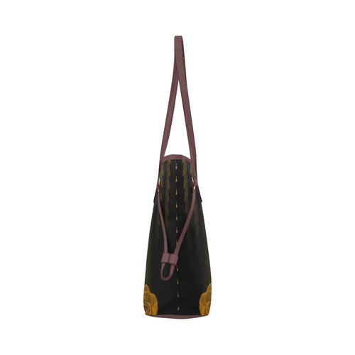 rose 2 gold Clover Canvas Tote Bag (Model 1661)