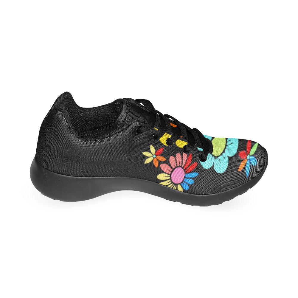 Flower of Love by Popart Lover Men’s Running Shoes (Model 020)